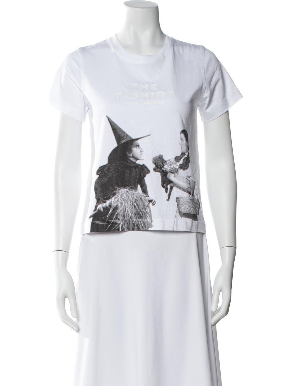 Trr Customer Service The Wizard of Oz Graphic Print T-Shirt in White - One Size